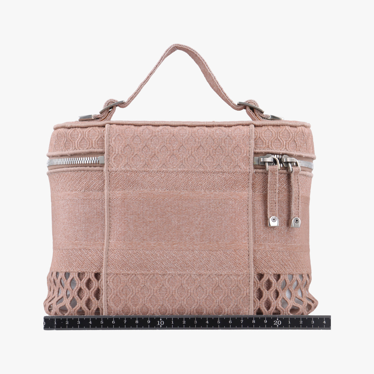 Mesh Embroidered Diortravel Pink fabric 50-MA-1200