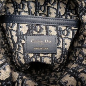 Wicker Basket Multicolour Natural wicker x Dior oblique jacquard 63-MA-1200