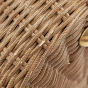 Wicker Basket Multicolour Natural wicker x Dior oblique jacquard 63-MA-1200