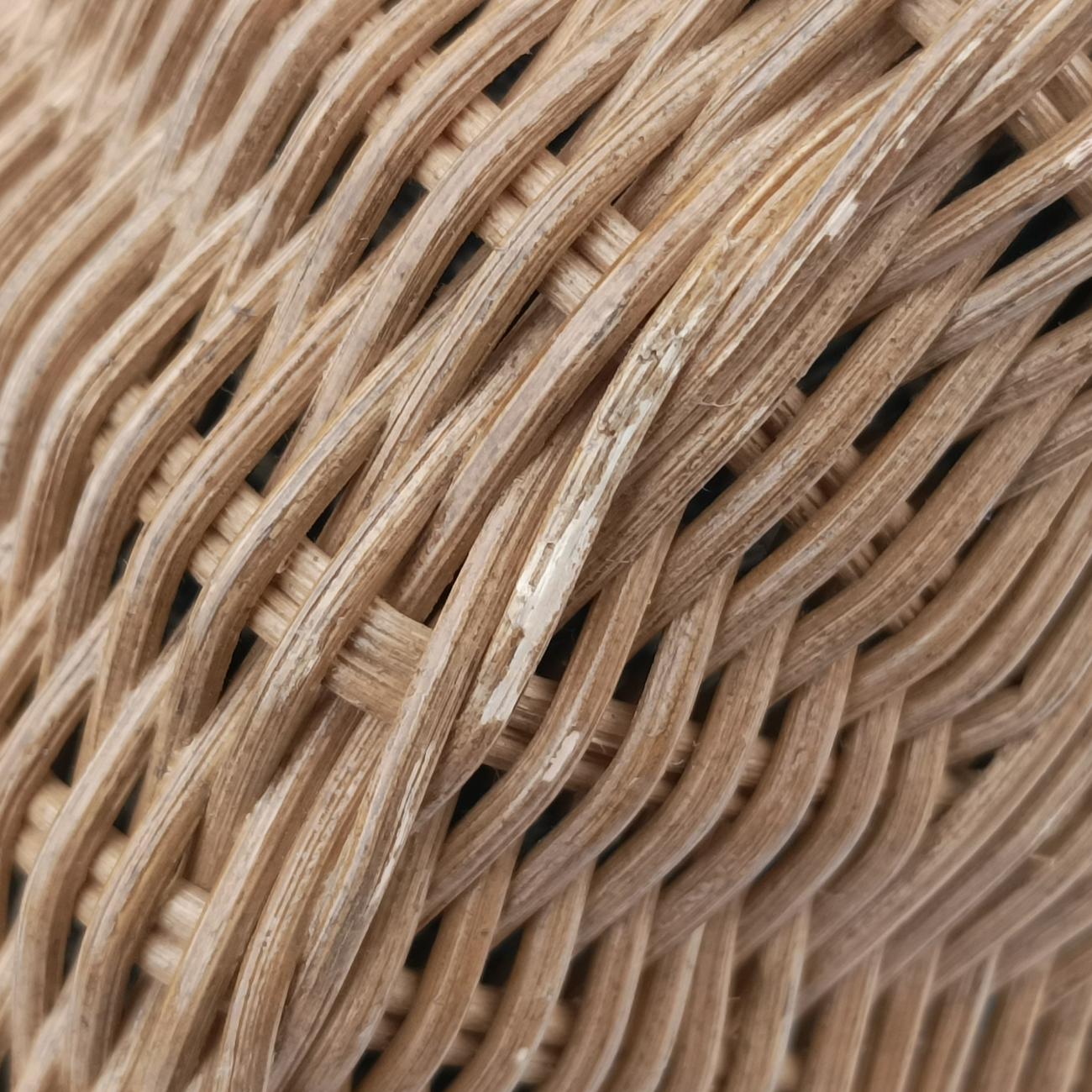 Wicker Basket Multicolour Natural wicker x Dior oblique jacquard 63-MA-1200