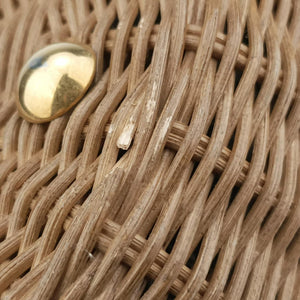 Wicker Basket Multicolour Natural wicker x Dior oblique jacquard 63-MA-1200