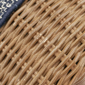 Wicker Basket Multicolour Natural wicker x Dior oblique jacquard 63-MA-1200