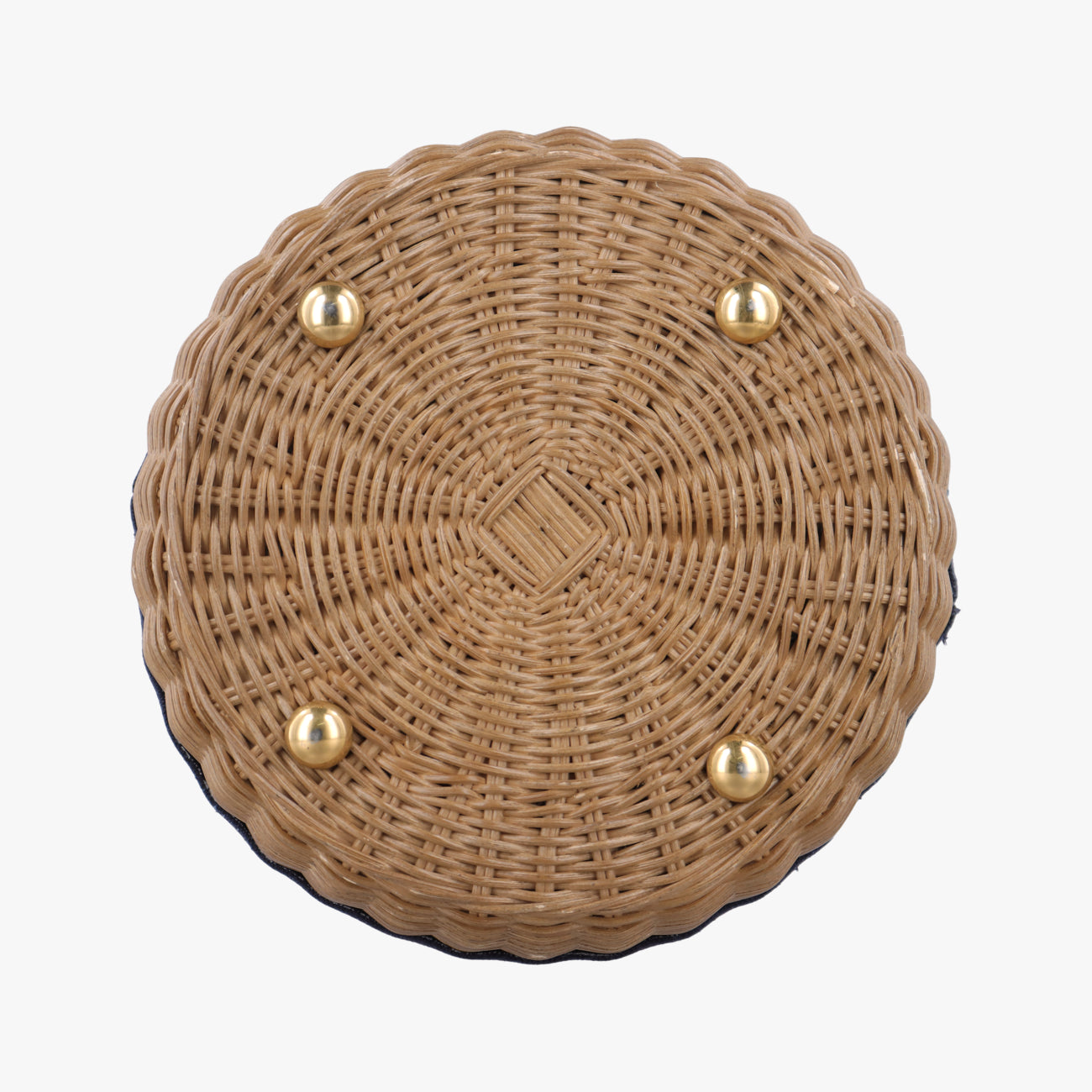 Wicker Basket Multicolour Natural wicker x Dior oblique jacquard 63-MA-1200