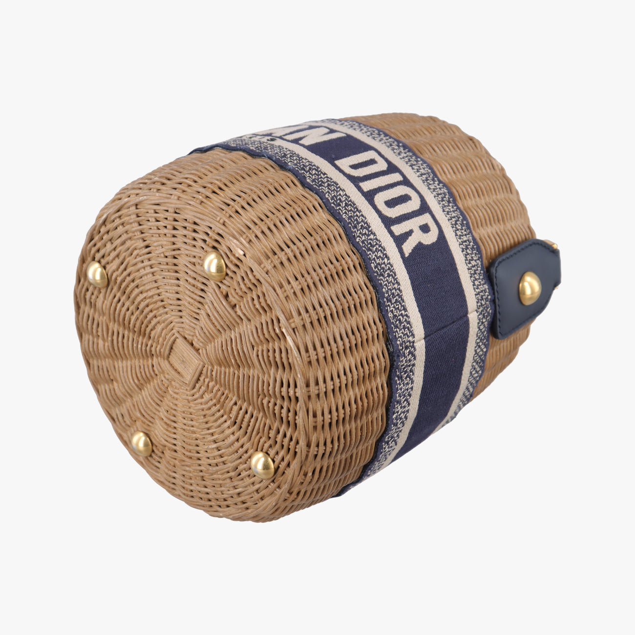 Wicker Basket Multicolour Natural wicker x Dior oblique jacquard 63-MA-1200