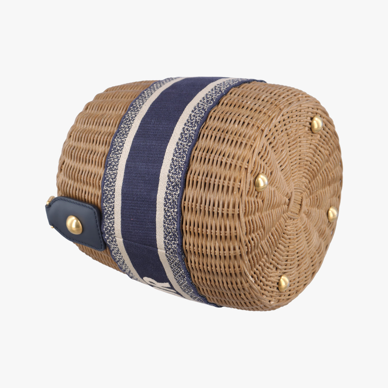 Wicker Basket Multicolour Natural wicker x Dior oblique jacquard 63-MA-1200