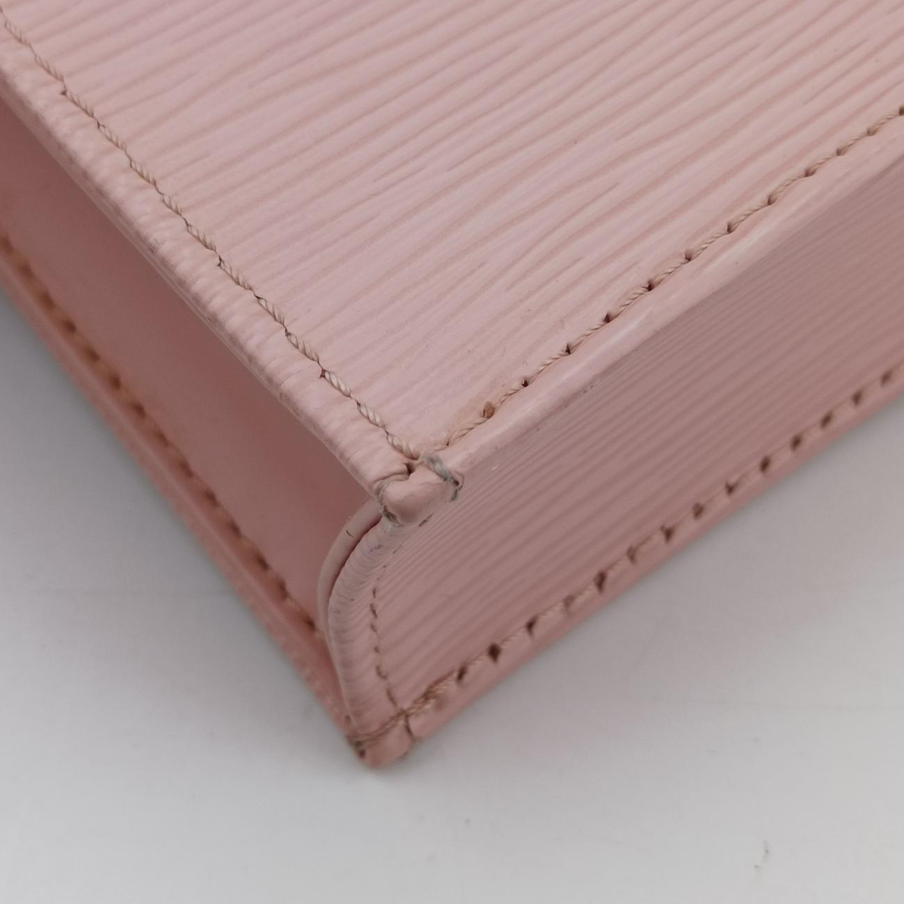 Petit Sac Plat ROSE BALLERIN Epi ICチップ
