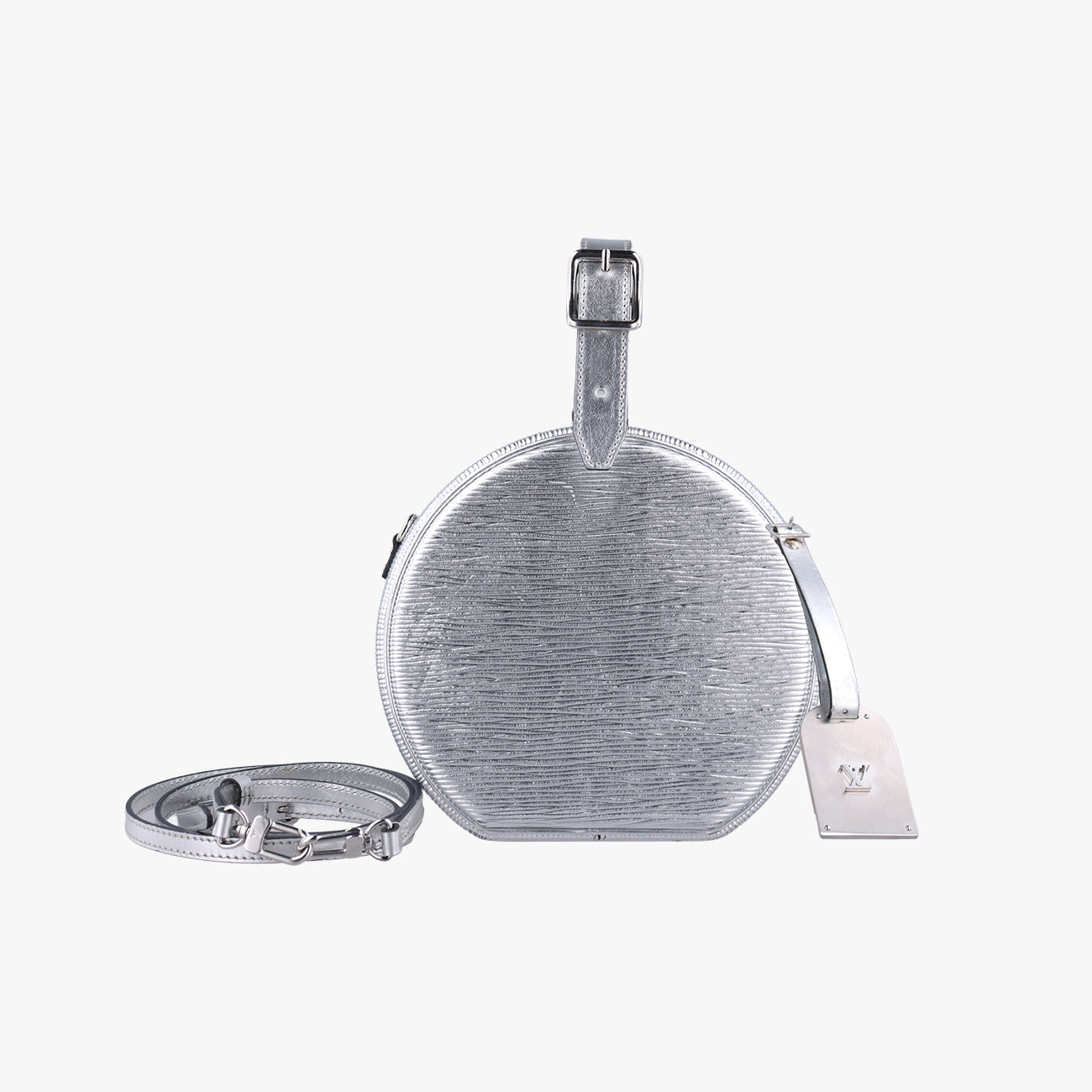 Petite Boite Chapeau Silver Epi PL0178