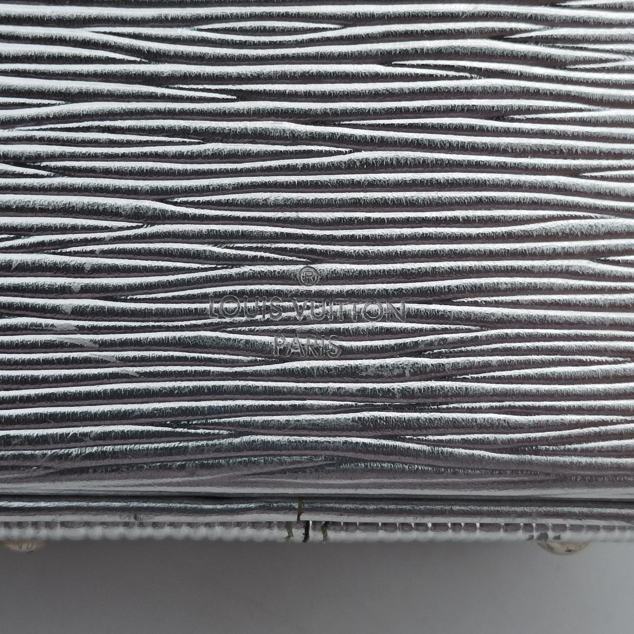 Petite Boite Chapeau Silver Epi PL0178