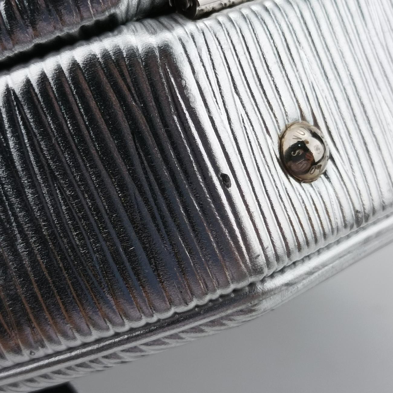 Petite Boite Chapeau Silver Epi PL0178