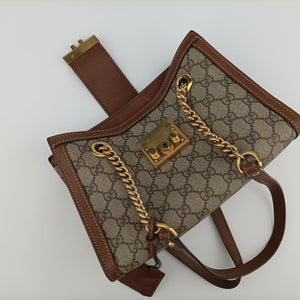 Padlock Brown PVC coated canvas I023592633