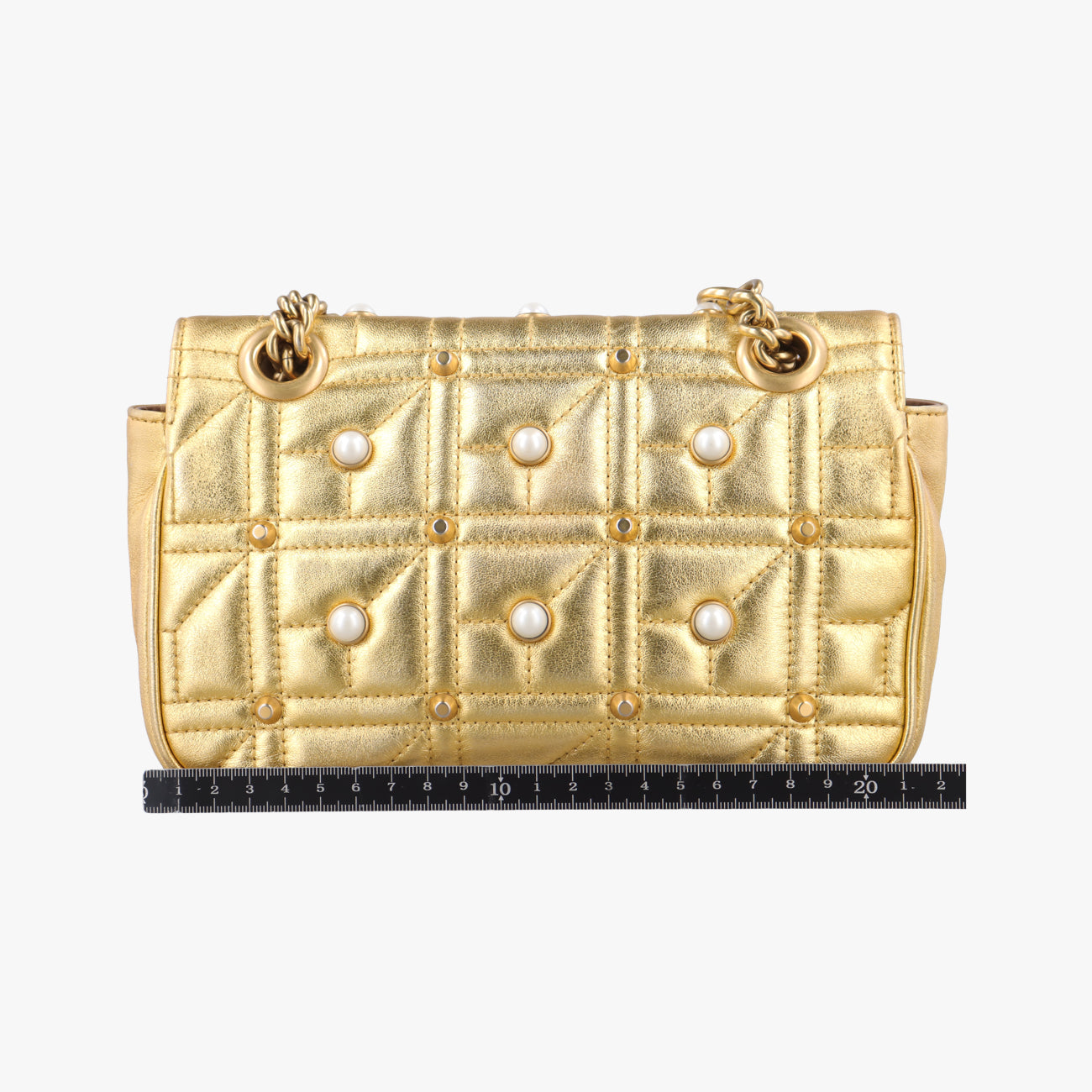 GG Marmont Golden Leather E021433215