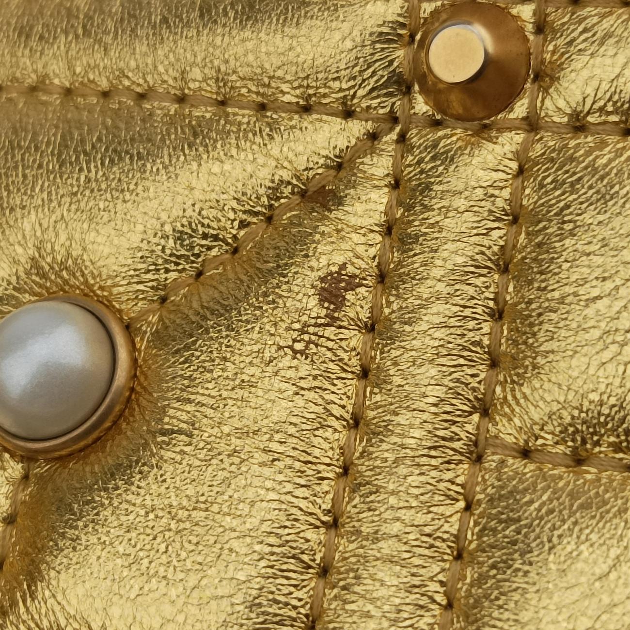 GG Marmont Golden Leather E021433215