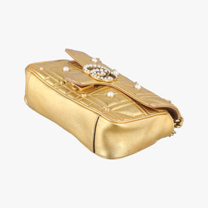 GG Marmont Golden Leather E021433215