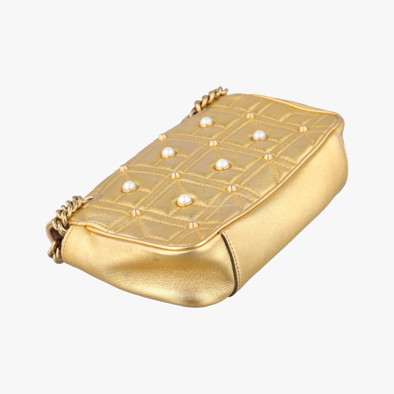 GG Marmont Golden Leather E021433215