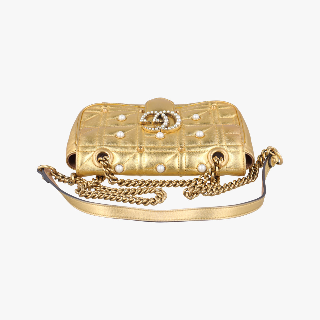 GG Marmont Golden Leather E021433215
