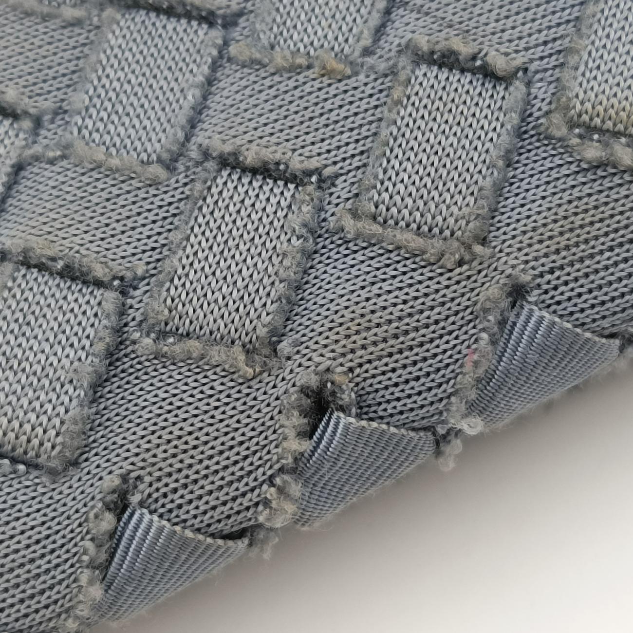 Duo Intrecciato Grey Fabric B01125630E