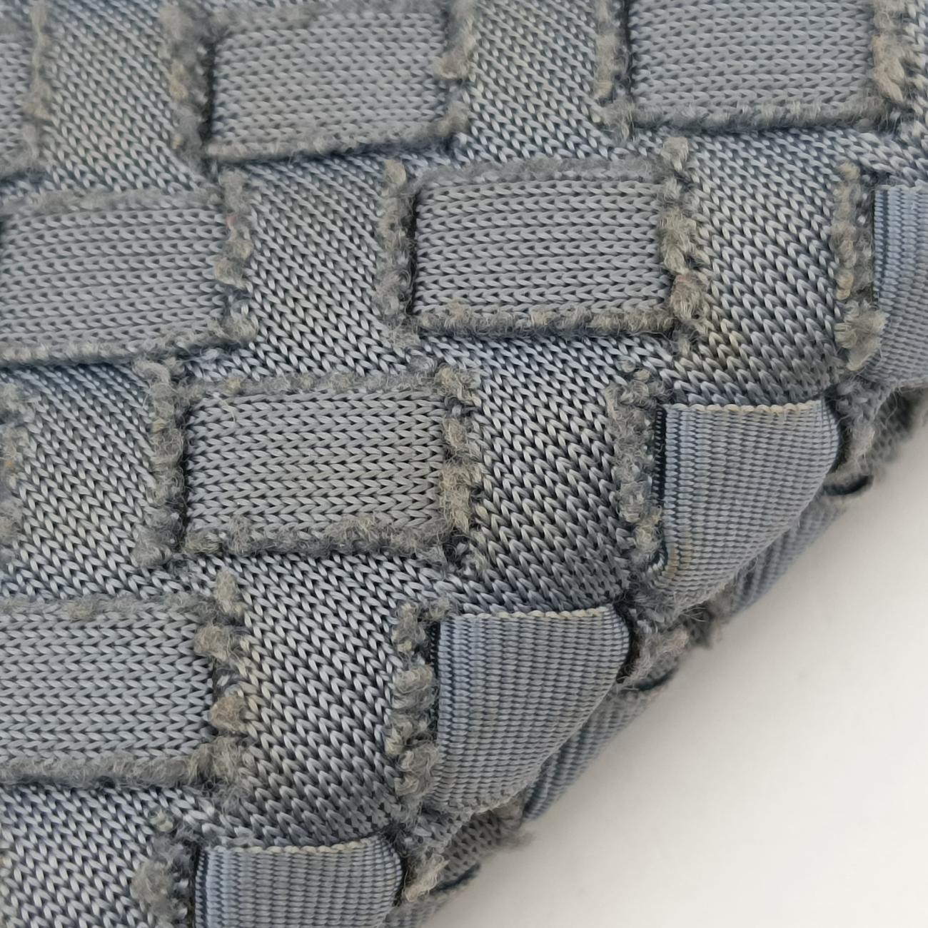 Duo Intrecciato Grey Fabric B01125630E