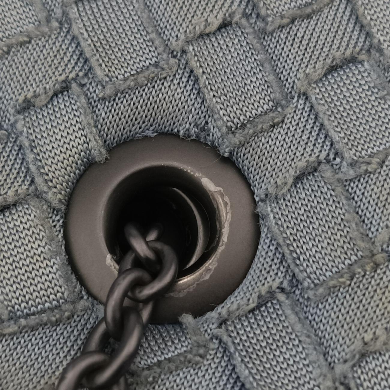Duo Intrecciato Grey Fabric B01125630E
