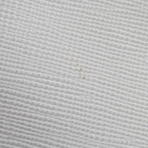 Triangle Logo Plate White SAFFIANO Leather 56 5