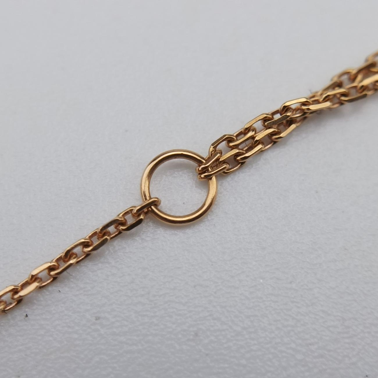 Trinity de Cartier Golden AU750 QY5541