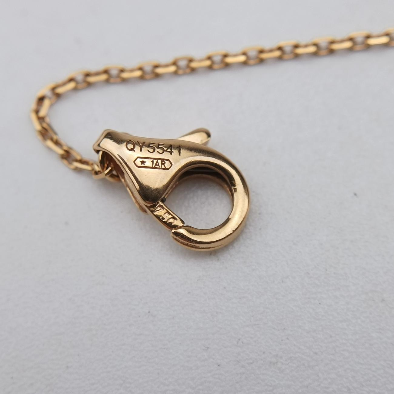 Trinity de Cartier Golden AU750 QY5541