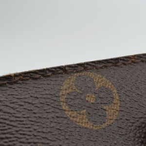 Alma Bag Into Bag Brown ×Rouge Monogram Canvas×calf leather SP3196