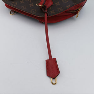 Alma Bag Into Bag Brown ×Rouge Monogram Canvas×calf leather SP3196