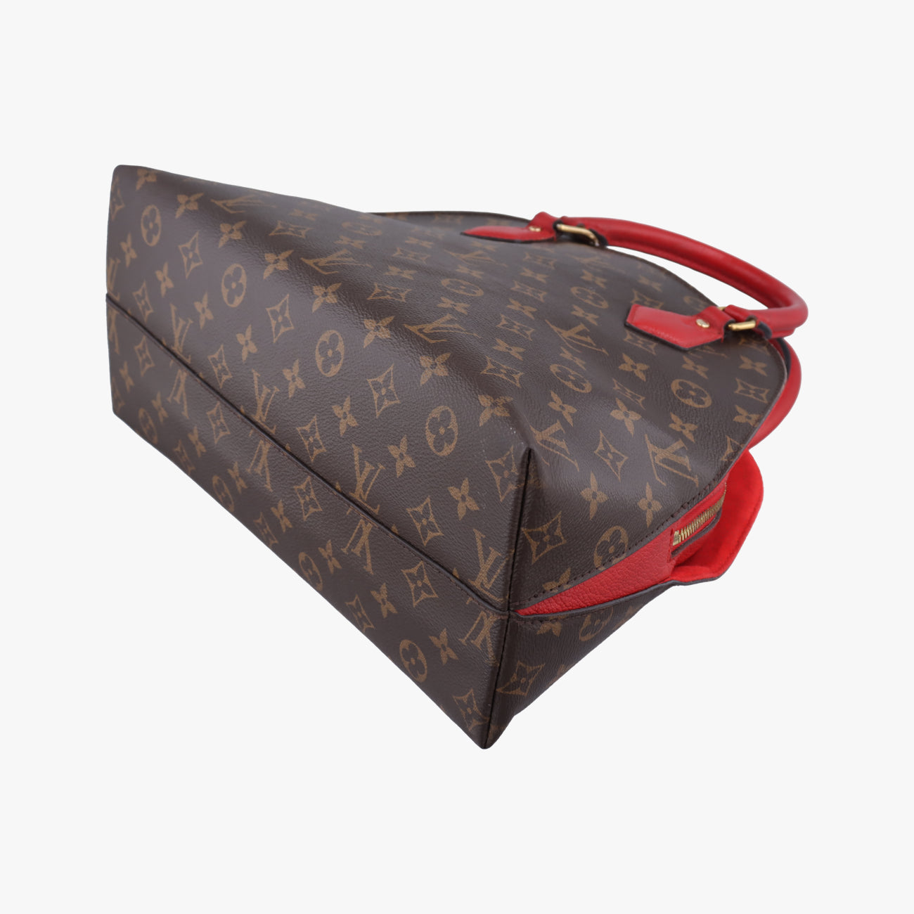 Alma Bag Into Bag Brown ×Rouge Monogram Canvas×calf leather SP3196