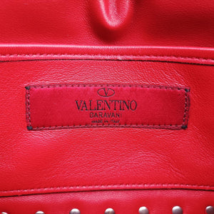 Rockstud SPIKE UP Red Lambskin BL-N123NAP2