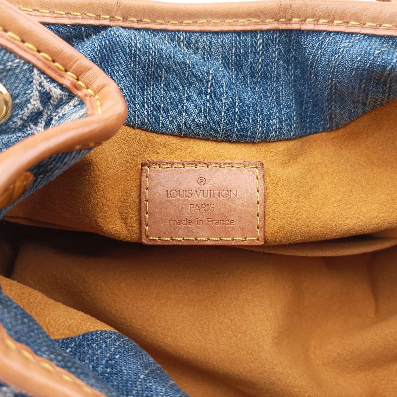 PrettyPretty Blue Monogram Denim VI0096