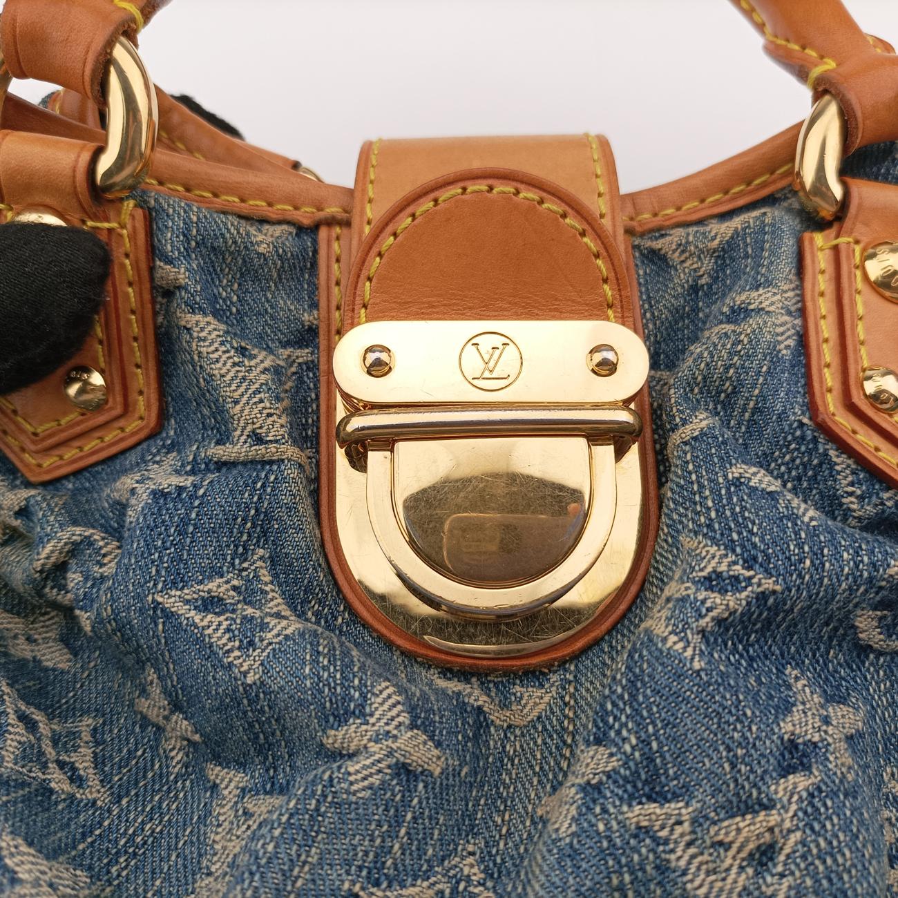 PrettyPretty Blue Monogram Denim VI0096