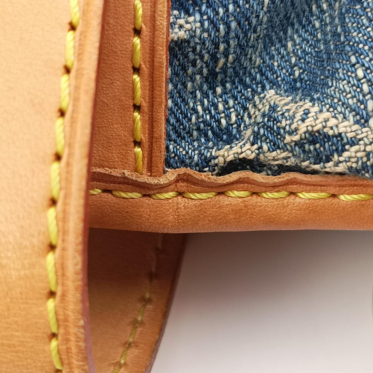 PrettyPretty Blue Monogram Denim VI0096