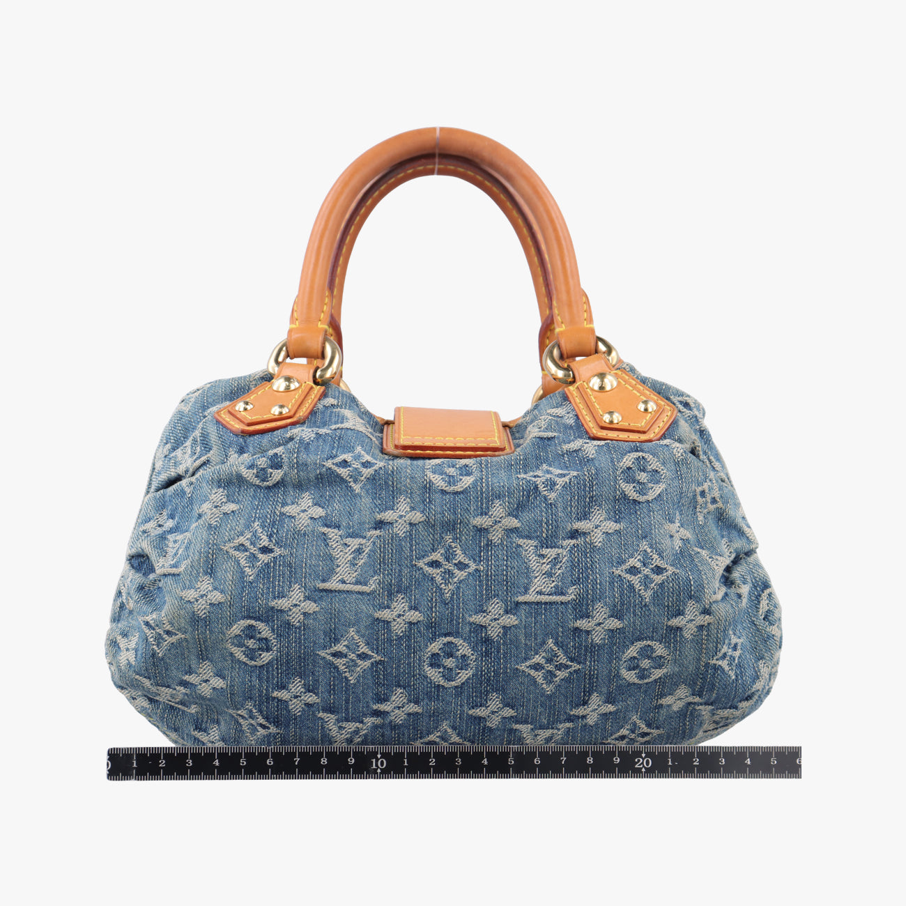 PrettyPretty Blue Monogram Denim VI0096