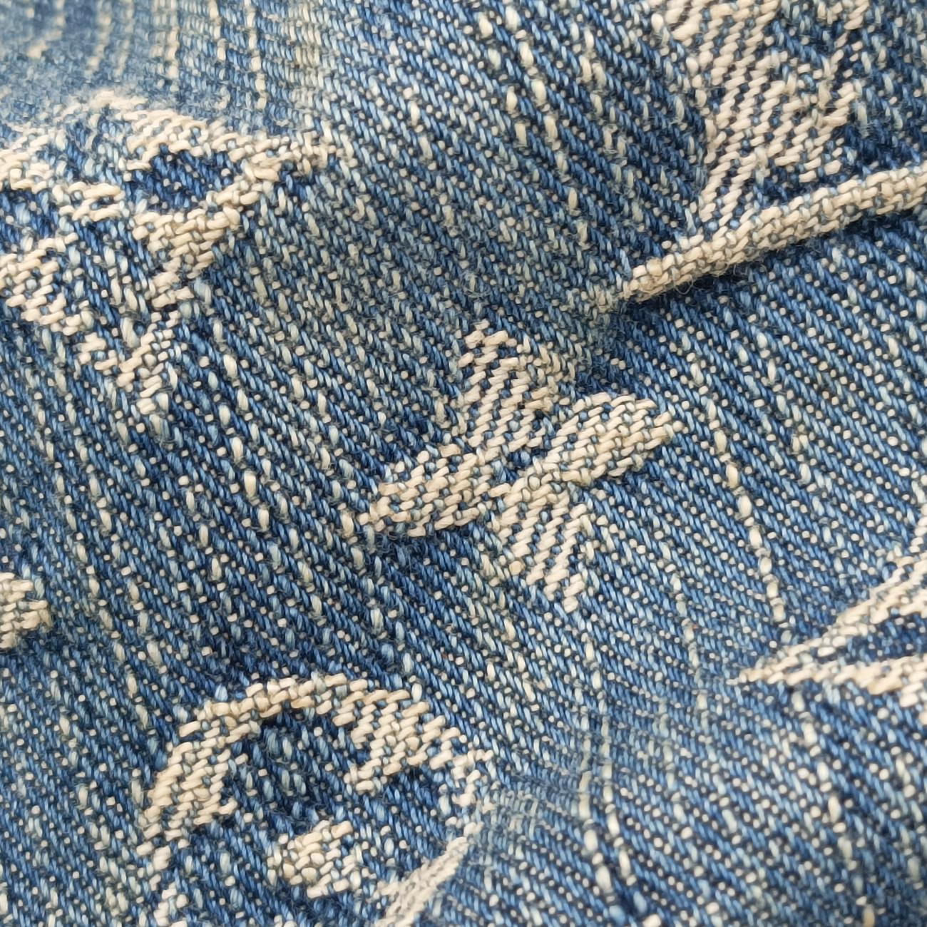 PrettyPretty Blue Monogram Denim VI0096