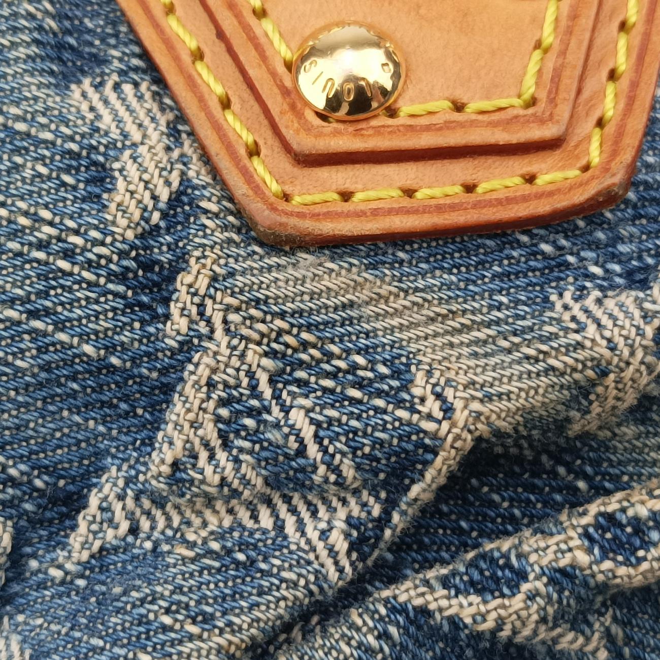 PrettyPretty Blue Monogram Denim VI0096