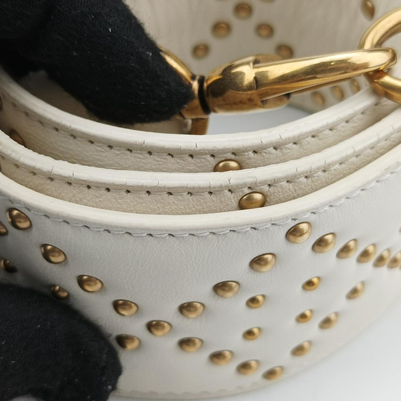 Lady Dior White lambskin 16-BO-0117