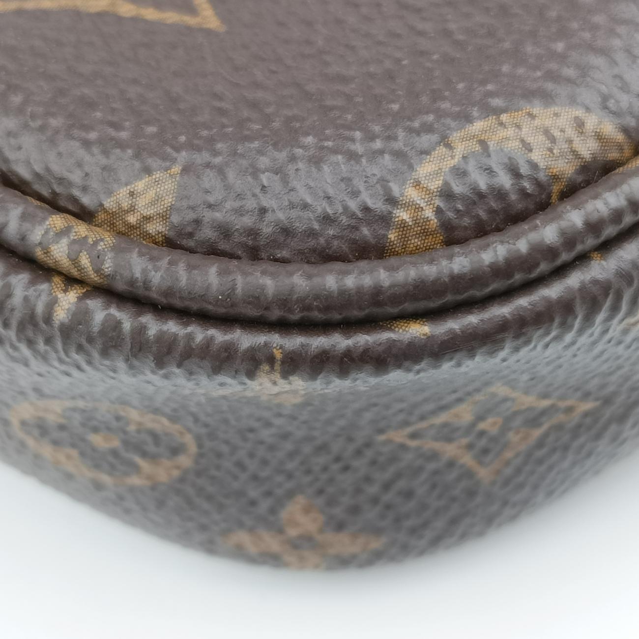 Multi Pochette Accessoir brown×khaki Monogram Canvas TA4230