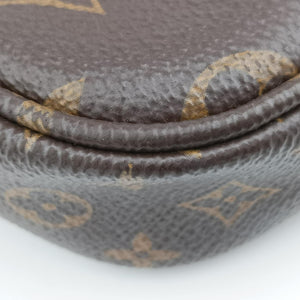 Multi Pochette Accessoir brown×khaki Monogram Canvas TA4230