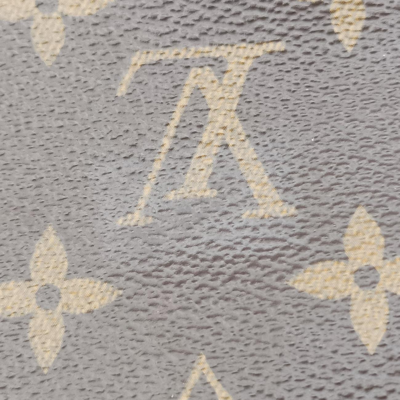 Multi Pochette Accessoir brown×khaki Monogram Canvas TA4230
