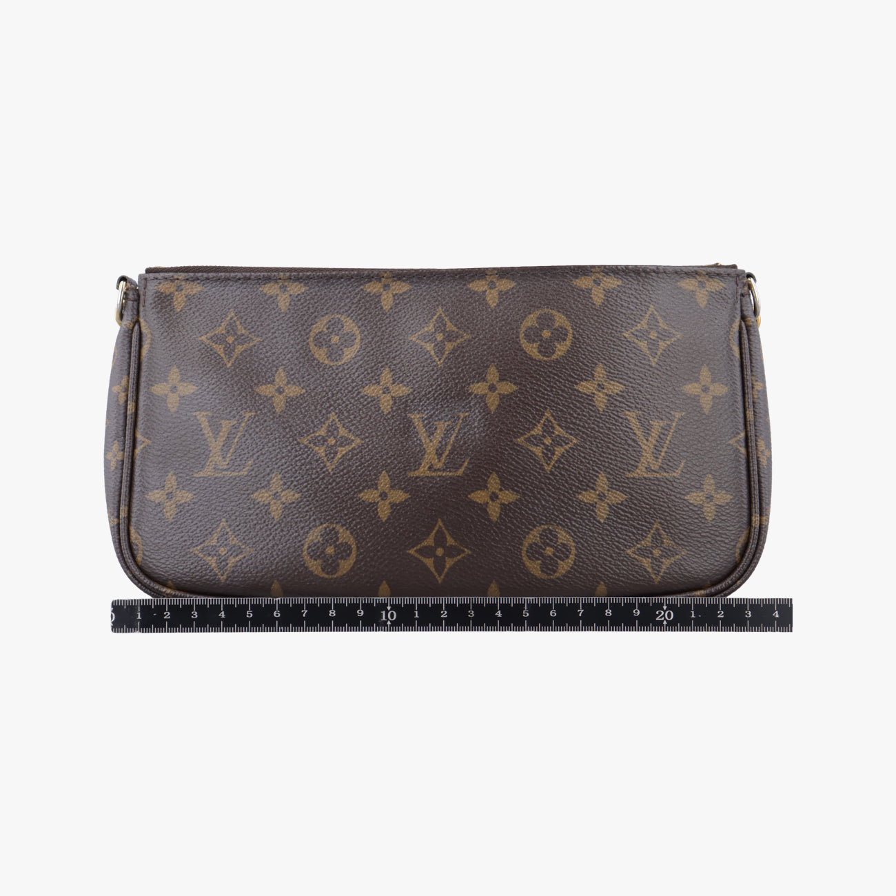 Multi Pochette Accessoir brown×khaki Monogram Canvas TA4230