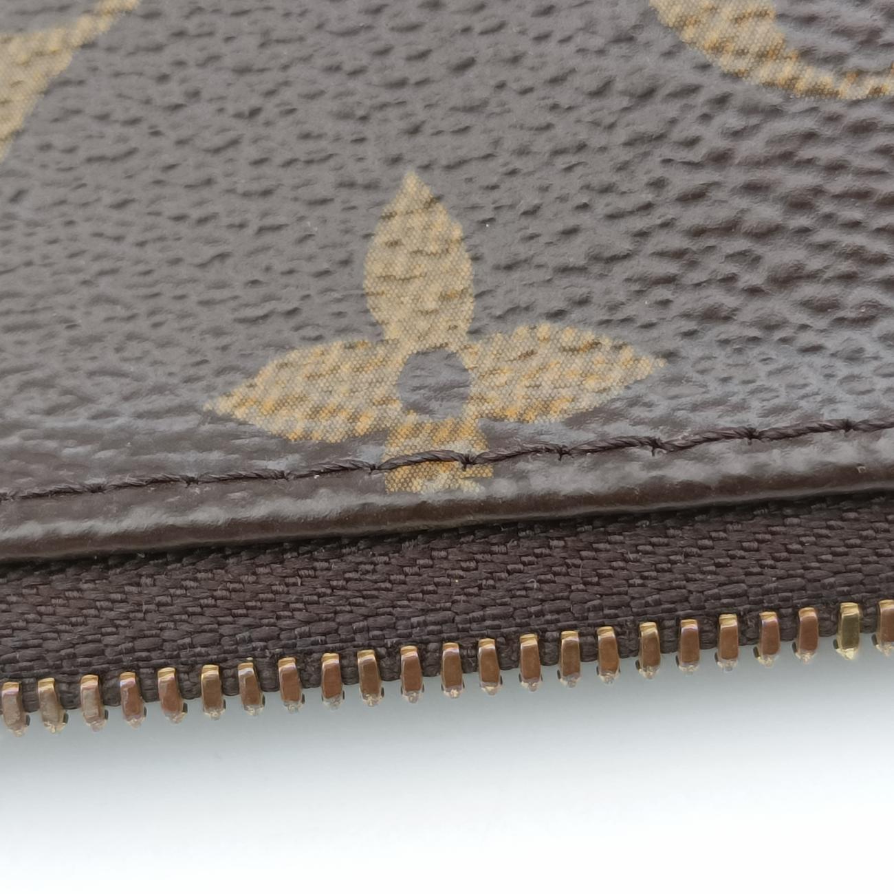 Multi Pochette Accessoir brown×khaki Monogram Canvas TA4230