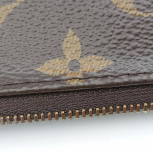 Multi Pochette Accessoir brown×khaki Monogram Canvas TA4230