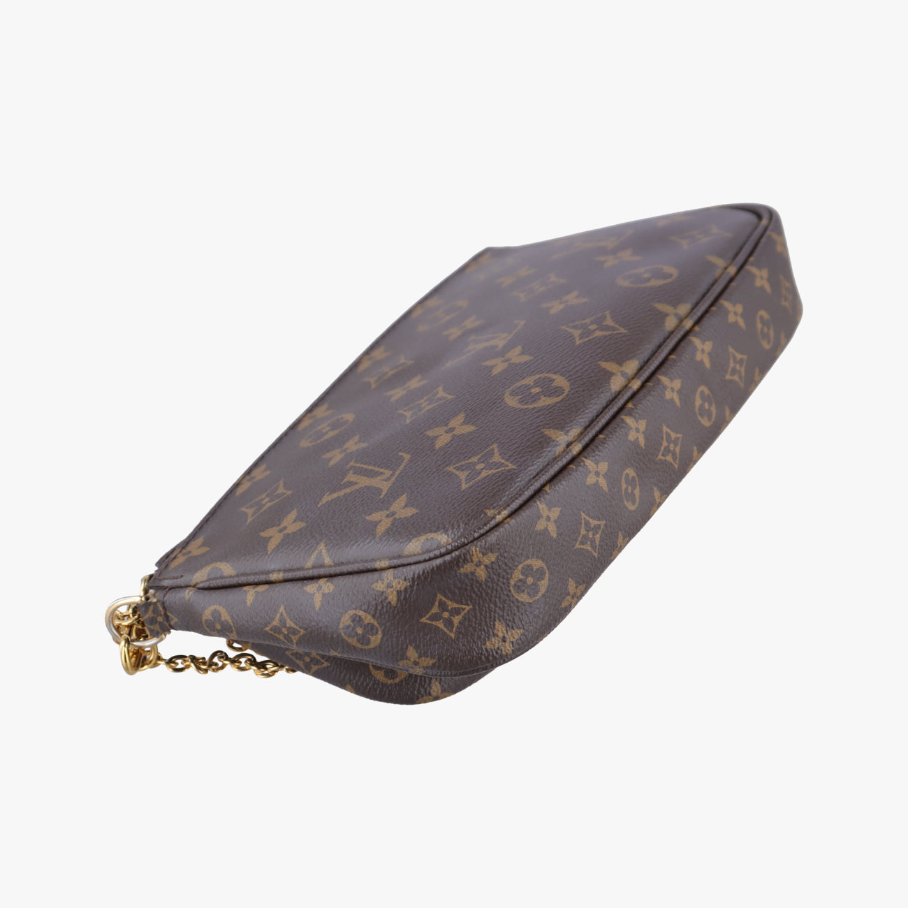 Multi Pochette Accessoir brown×khaki Monogram Canvas TA4230