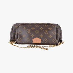 Multi Pochette Accessoir brown×khaki Monogram Canvas TA4230