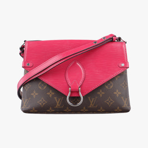 Saint Michel Freesia Monogram/Brown x Freesia Monogram Canvas×epi CA1158