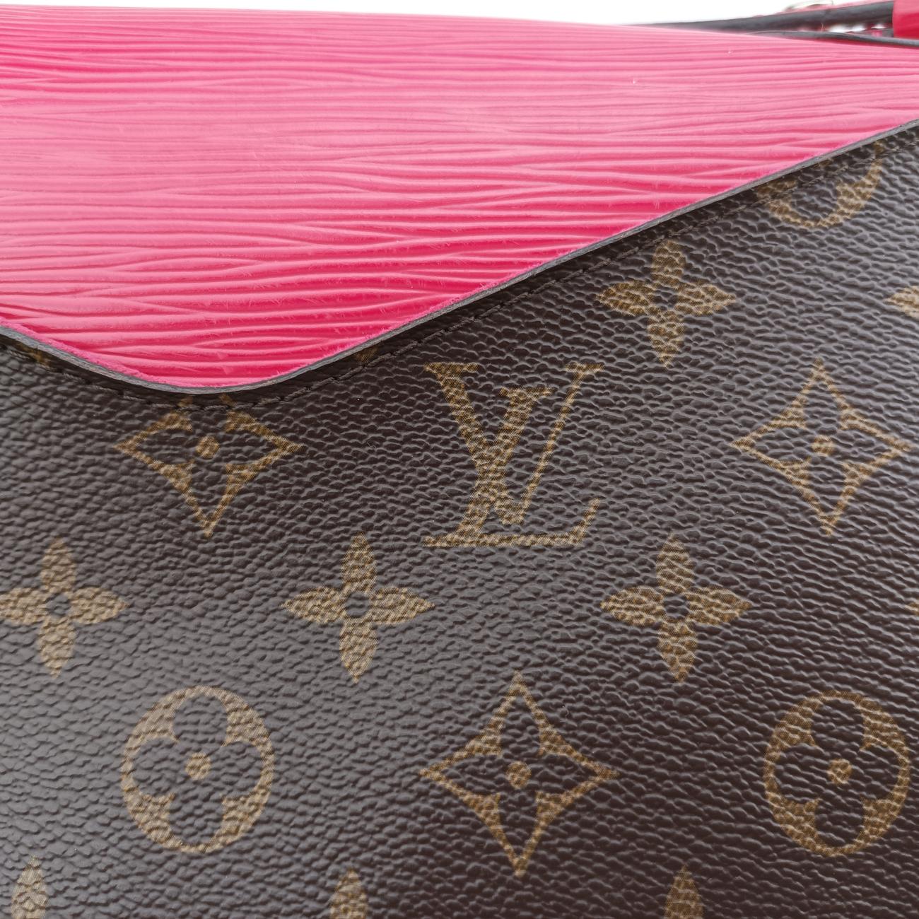 Saint Michel Freesia Monogram/Brown x Freesia Monogram Canvas×epi CA1158
