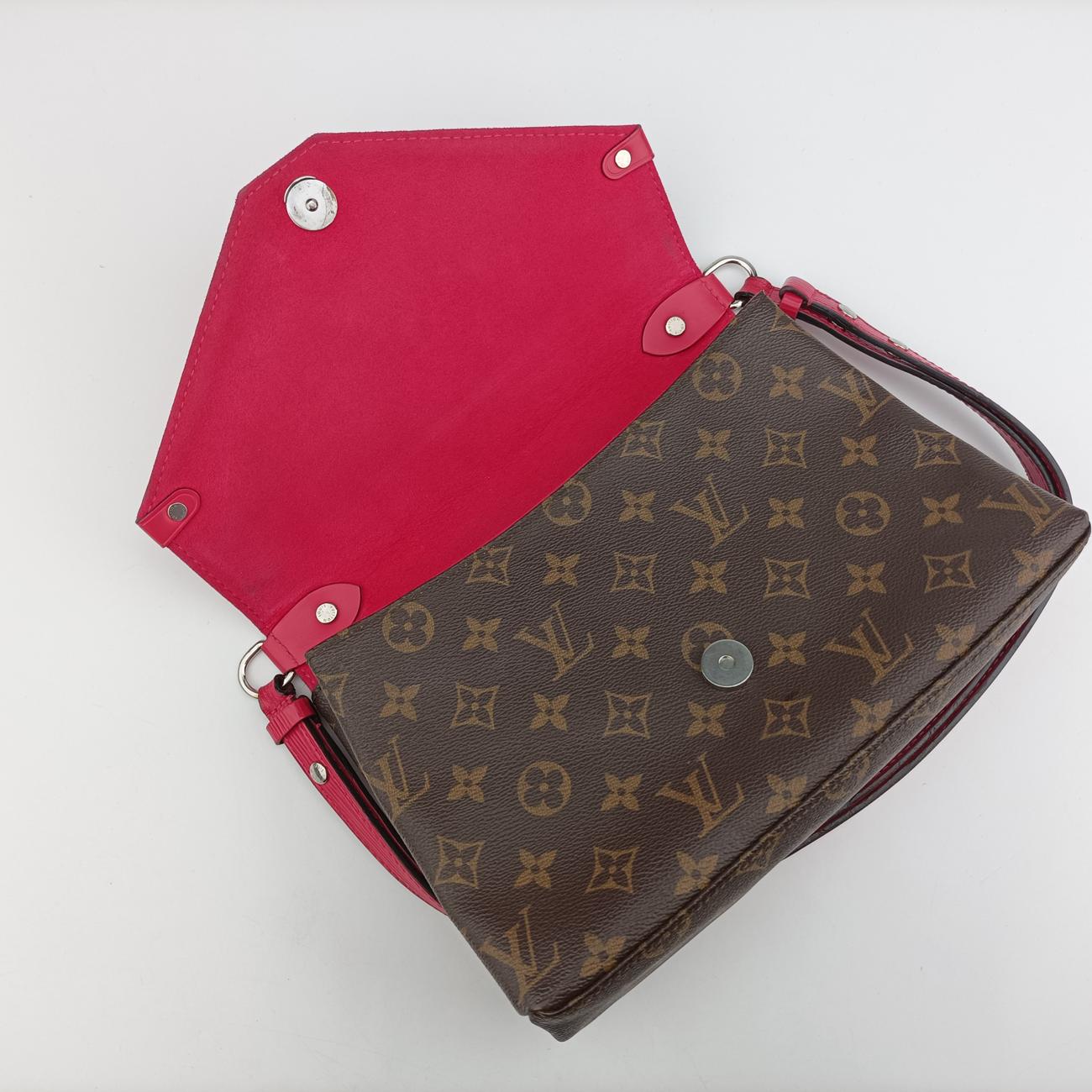 Saint Michel Freesia Monogram/Brown x Freesia Monogram Canvas×epi CA1158
