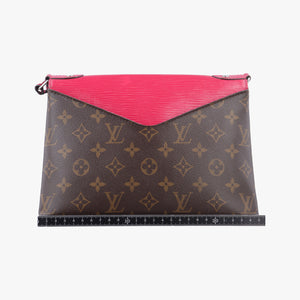 Saint Michel Freesia Monogram/Brown x Freesia Monogram Canvas×epi CA1158