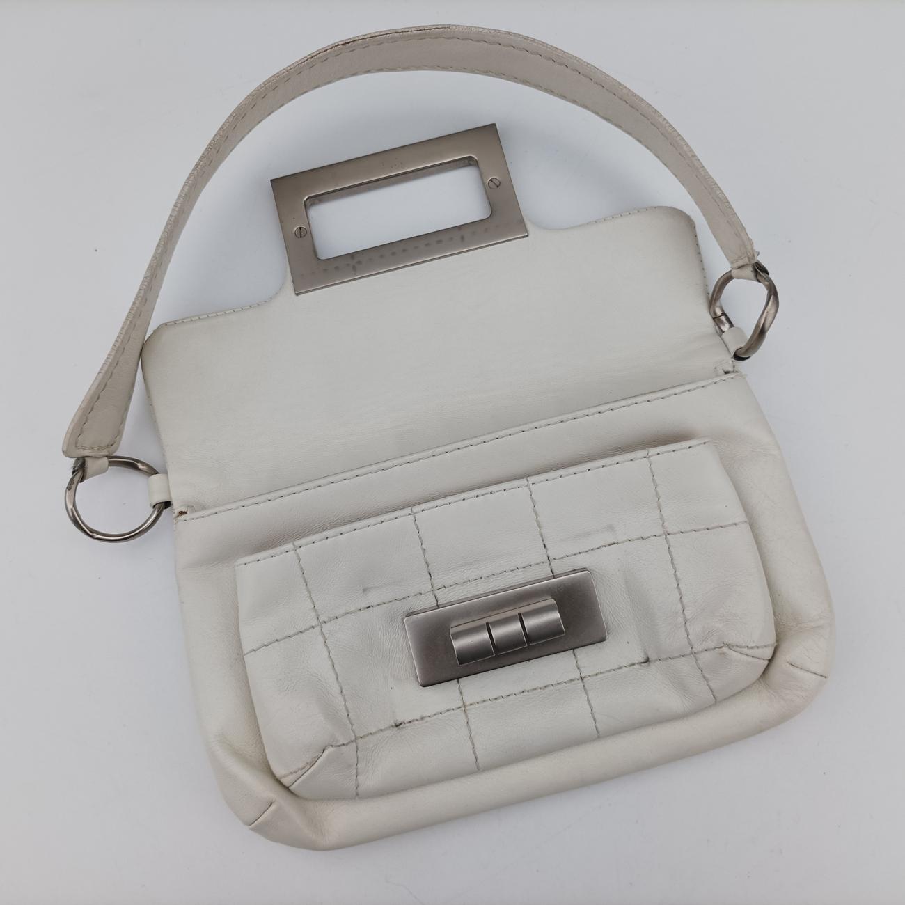 2.55 chocolate bar White lambskin 7908038
