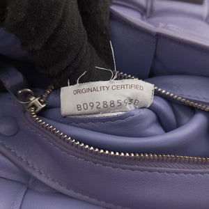 Padded Cassette Purple lambskin B09288593B